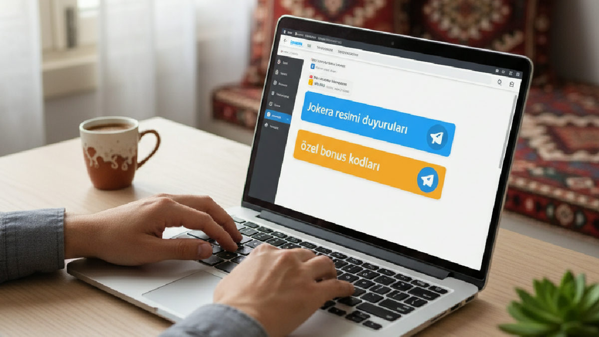 Jokera Telegram bonusları ve güncel fırsatları cebinize taşıyın.